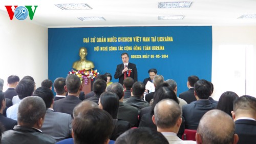 Hội nghị công tác cộng đồng Việt Nam tại Ukraine  - ảnh 1